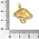 Латунные микро проложить кубического циркония подвески KK-A266-41B-G-3