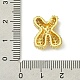 Подвески из латуни с покрытием из прозрачного кубического циркония KK-S378-01G-X-3