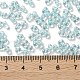Стеклянный бисер с цветным покрытием ab SEED-L011-06B-06-4