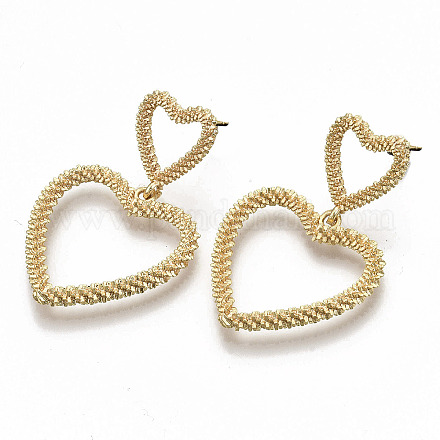 Серьги-гвоздики из латуни KK-N232-103-NF-1