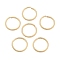 Aluminum Open Jump Rings, Round Ring, Light Gold, 20x1.5mm, Inner Diameter: 16.5mm