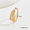 Fashionable Leaf-Inspired Ring for Women, Perfect for Daily Wear and Events.