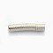 Tarnish Resistant Column 304 Stainless Steel Bayonet Necklace Clasps, Stainless Steel Color, 26x6x5mm, Hole: 3mm