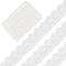 Cotton Hollow Embroidered Lace Trim, Bowknot Pattern, White, 1-5/8 inch(40mm)