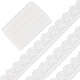 Кружевная отделка с вышивкой из хлопка SRIB-WH0011-053-1-1