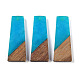 Подвески из смолы и дерева WOOD-F015-04G-1