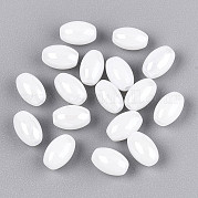 Непрозрачные цвета блестящие стеклянные бусины SEED-N008-02A-01