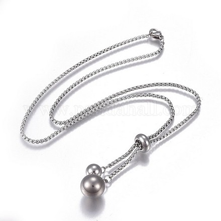 Не тускнеющие подвески из нержавеющей стали 304 NJEW-P252-01P-1