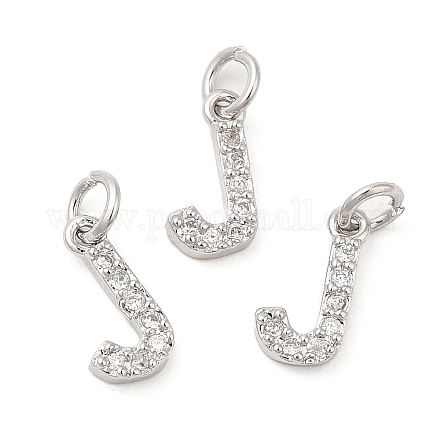 Латунь микро проложит класс Aaa кубического циркония подвески ZIRC-P067-11P-J-NR-1