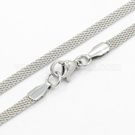 Мужские ожерелья из нержавеющей стали 304 STAS-O037-73P-1