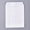 Kraft Paper Bags, No Handles, Food Storage Bags, White, None Pattern, 18x13cm