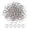 Tarnish Resistant 304 Stainless Steel Open Jump Rings Jump Rings, Stainless Steel Color, 8x0.9mm, Inner Diameter: 6.2mm