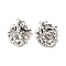 Tibetan Style Alloy Pendants, Cadmium Free & Lead Free, Star with Dragon, Antique Silver, 19.5x17.5x7.5mm, Hole: 1.5mm, about 227pcs/1000g