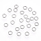 Tarnish Resistant 304 Stainless Steel Open Jump Rings, Stainless Steel Color, 24 Gauge, 3x0.5mm, Hole: 2mm, Inner Diameter: 2mm