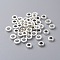 Tibetan Silver Color Plated Beads, Lead Free and Cadmium Free and Nickel Free, Donut, Silver Color Plated, 6x2mm, Hole: 2.5mm.