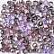 Fire-Polished Czech Glass Beads, Faceted, Ananas, Purple, 7.5~8x8mm, Hole: 1.2mm, about 120pcs/bag