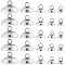 100Pcs 5 Size 304 Stainless Steel Bead Cap Pendant Bails, for Globe Glass Bubble Cover Pendants, Stainless Steel Color, 4~10mm, Hole: 1.5~1.8mm, 20Pcs/size