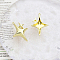 Alloy Pendants, Golden, Star, 34x23mm