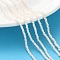 Natural Cultured Freshwater Pearl Beads Strands, Grade 5A++, Rondelle, PeachPuff, 1.8~2.2mm, Hole: 0.5mm, about 244pcs/strand, 14.61 inch(37.1cm)