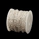 Латунные цепочки с овальными и круглыми бусинами CHC-M025-40S-5