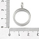 Подвески-медальоны из нержавеющей стали 304 STAS-S132-16P-02-3