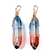 Подвески lampwork GLAA-T023-07O-3