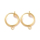 Фурнитура для сережек-клипс из нержавеющей стали 304 STAS-L238-025G-1