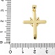 Латунные микро проложить кубического циркония подвески KK-P293-21C-G-3
