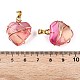 Подвески lampwork GLAA-T023-05H-4