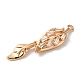 Подвески из латуни и стекла KK-C062-096G-2