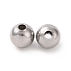Круглые бусины из нержавеющей стали марки 304 X-STAS-F285-01P-3