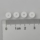 Прозрачные акриловый шар бисером FACR-R021-6mm-16-4