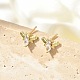 Серьги-гвоздики из циркония EJEW-R016-26G-11-1