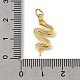 Латунные микро проложить кубического циркония подвески KK-U072-20G-3