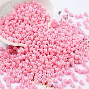 Выпечка краска стеклянные бусины SEED-H002-I-A534