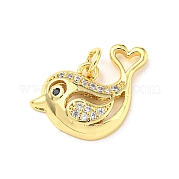 Латунные микро проложить кубического циркония подвески FIND-Z023-02D