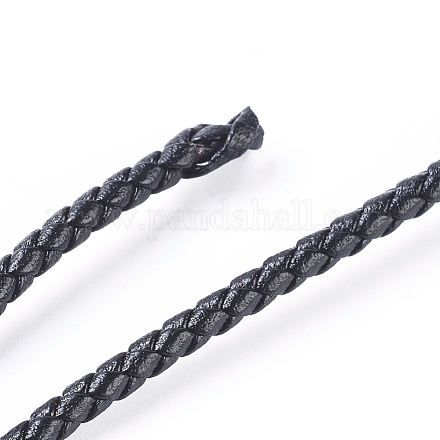 Шнурок из искусственной кожи LC-G008-B01-1
