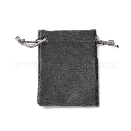 Бархатные мешочки для хранения украшений на шнурке ABAG-P013-02A-07-1