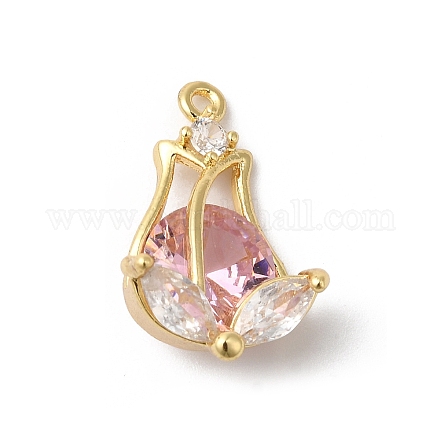 Латунные подвески KK-C062-037G-02-1