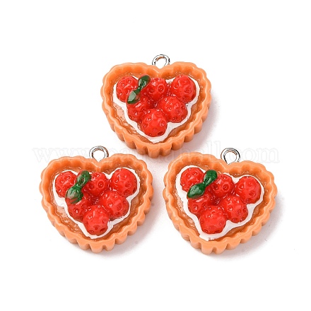 Подвески из непрозрачной смолы CRES-U007-04B-P-1