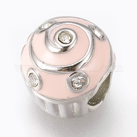 Европейские бусины из нержавеющей стали 304 STAS-O097-57P-1