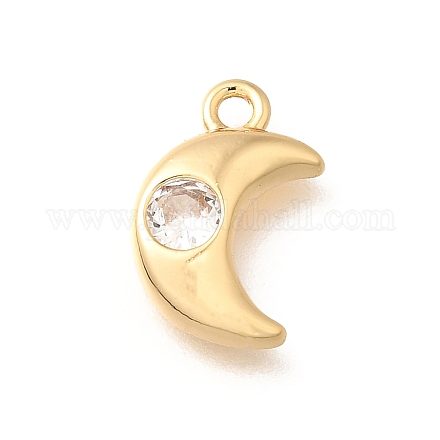 Латунные микро проложить кубического циркония подвески KK-C085-22G-1