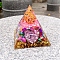 Resin Display Decoration, for Home Decoration, Colorful, 60x60x60mm