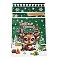 Christmas Deer Plastic  Packing Pouches Drawstring Bags, Rectangle, Green, 23x15x0.01cm