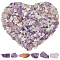 1.1 Lb/500g Crushed Stone Crystal Chips Bulk Natural Gemstones Amethyst Stone Chips No Holes Small Crystals Rocks Stone for Vases Fish Turtle Tank Plants Cactus Vases fillers Home Decors