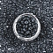Grade A Glass Seed Beads, Czech Glass Beads, Imitation Jade Peanut Beads, Slate Gray, 6x3mm, Hole: 1.2mm, about 95pcs/10g