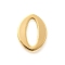 Brass Oval Linking Rings, Long-Lasting Plated, Real 18K Gold Plated, 11x8.5x1mm, Inner Diameter: 3.2x8mm