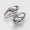 Tarnish Resistant 304 Stainless Steel Lobster Claw Clasps, Stainless Steel Color, 15x8x4.5mm, Hole: 1mm