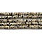 Natural Dalmatian Jasper Beads Strands, Disc, Heishi Beads, 4x2mm, Hole: 1mm, about 173pcs/strand, 15.39~15.43''(39.1~39.2cm)