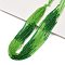 Transparent Gradient Color Glass Beads Strands, Segmented Multi-color Beads, Faceted Round, Lime, 2mm, Hole: 0.5mm, about 160~178pcs/strand, 13.58 ~14.17 inch(34.5~36cm)